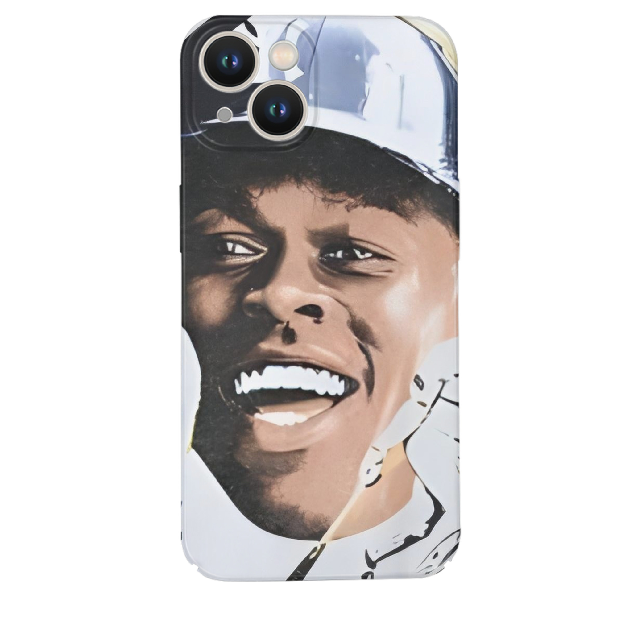 Jazz Chisholm Jr. 52 IPhone 14 Series Full-Cover Hard Case – Shockproof With Raised Camera Protection – Precise Cutouts, Wireless Charging Compatible – Durable, Anti-Yellowing, Easy To Clean